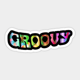 Groovy Sticker